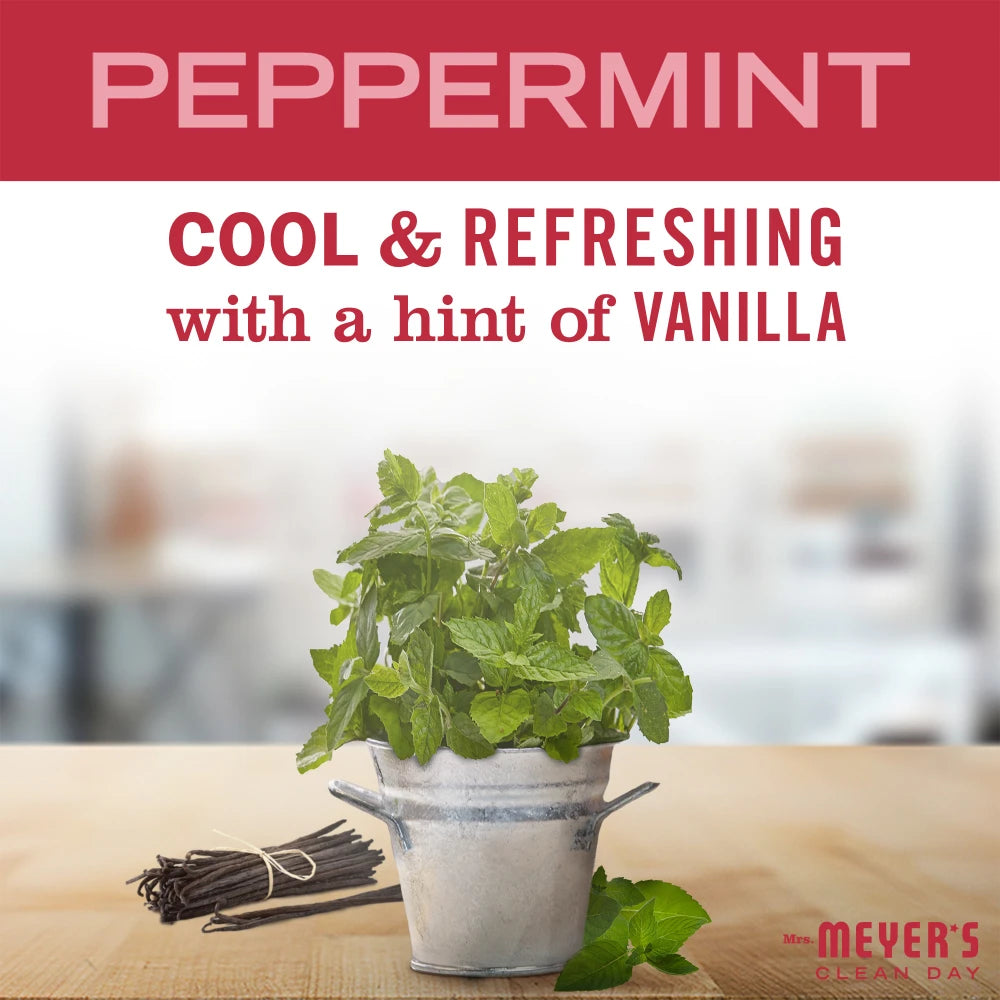 Peppermint Soy Candle Large - View 3