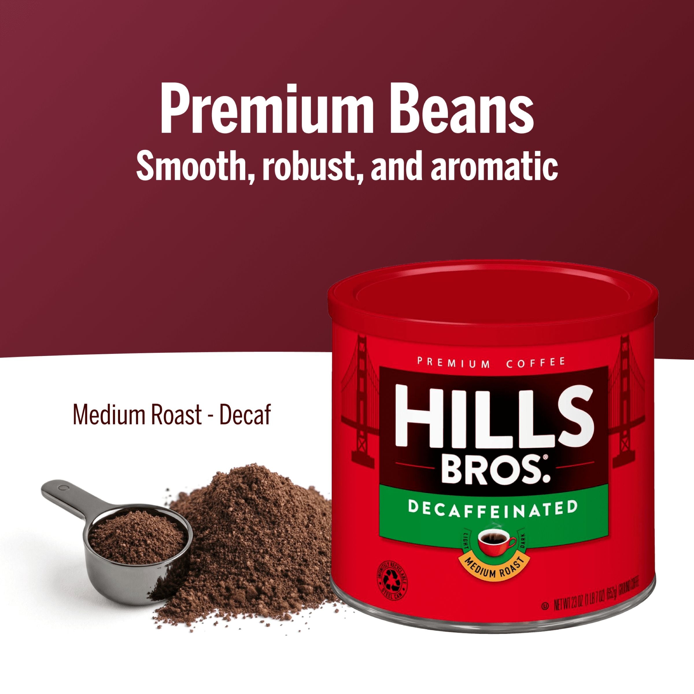 Decaf Original Blend - Medium Roast - Ground - View 4