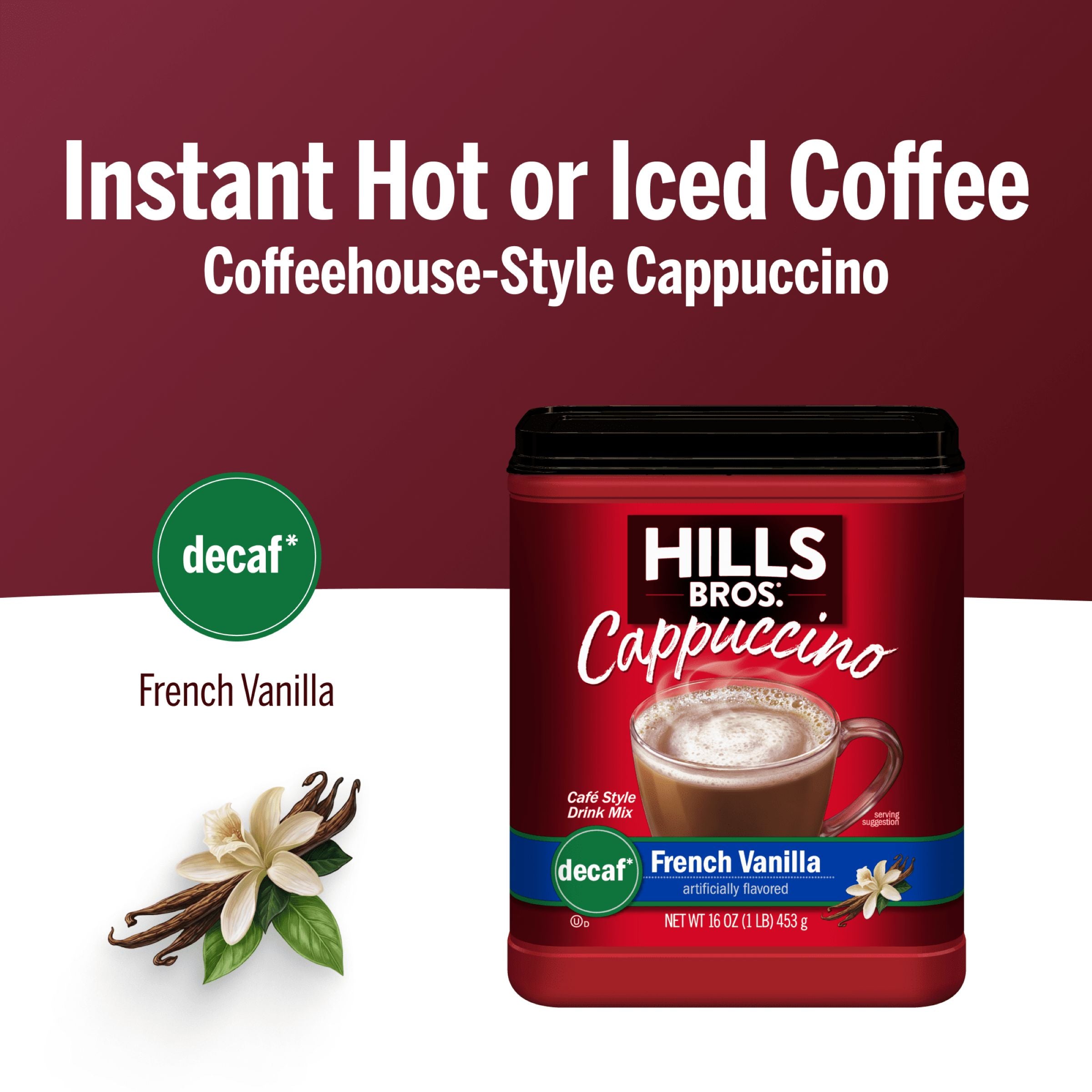 Decaf French Vanilla - Instant Cappuccino Mix - View 4