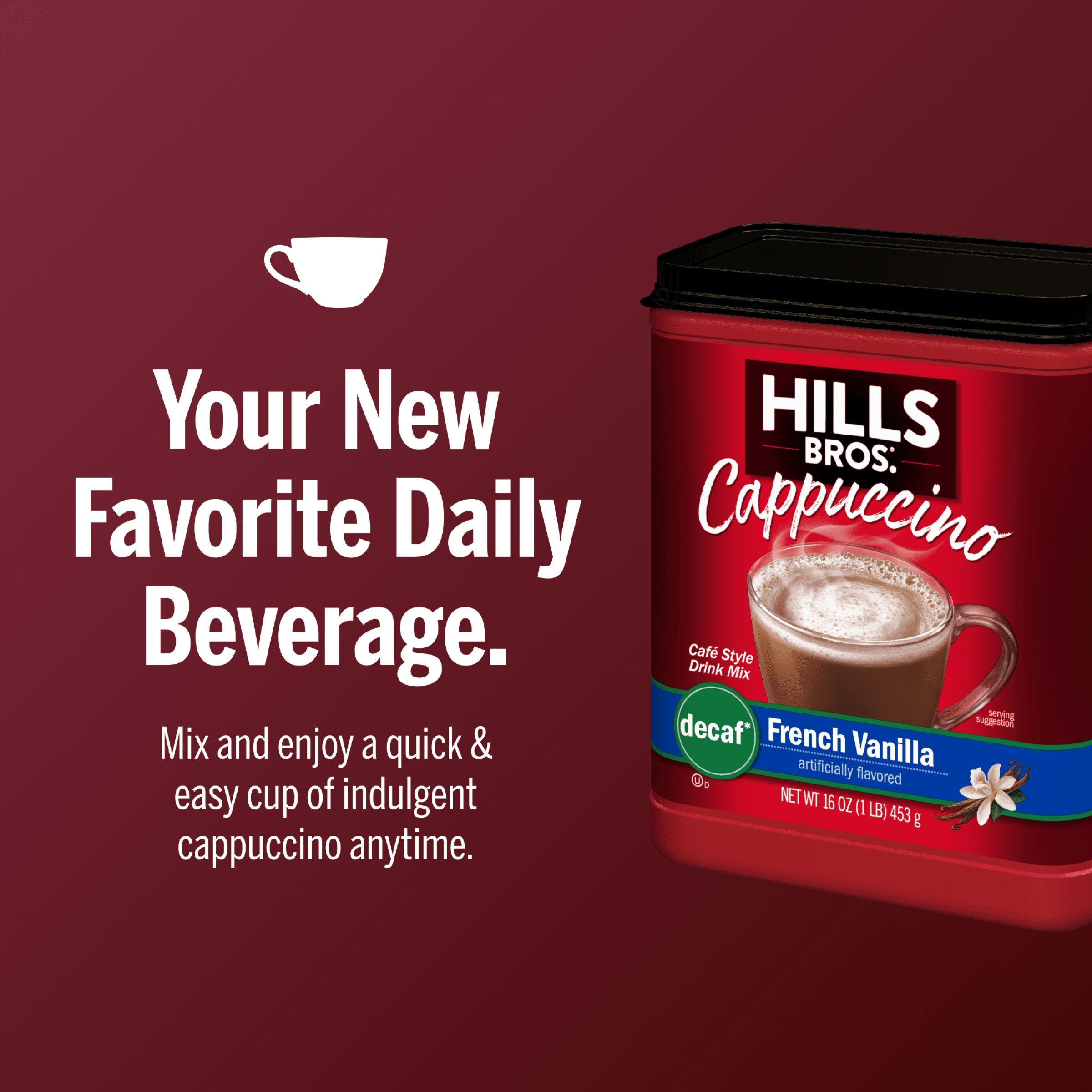 Decaf French Vanilla - Instant Cappuccino Mix - View 5