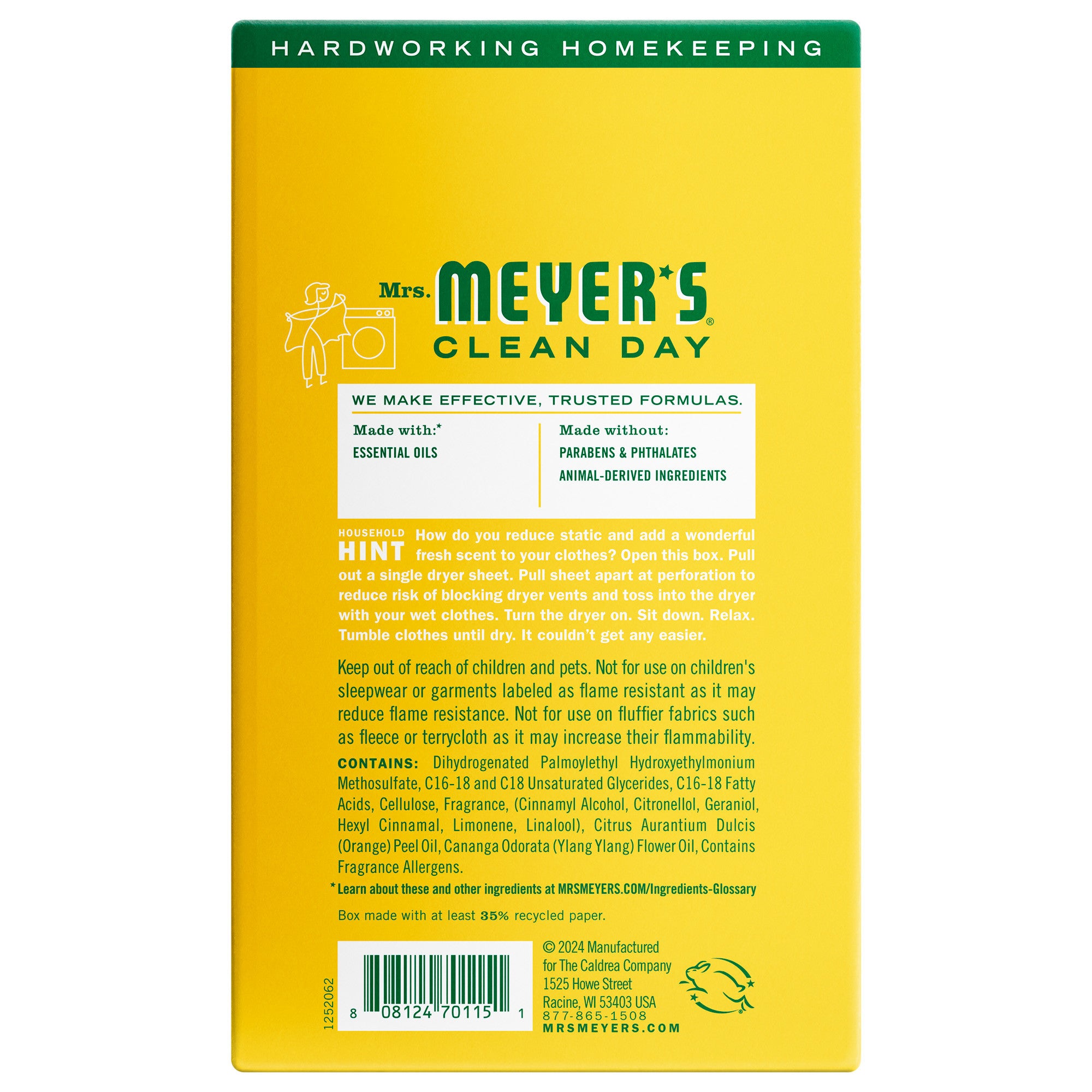 Honeysuckle Dryer Sheets - View 2