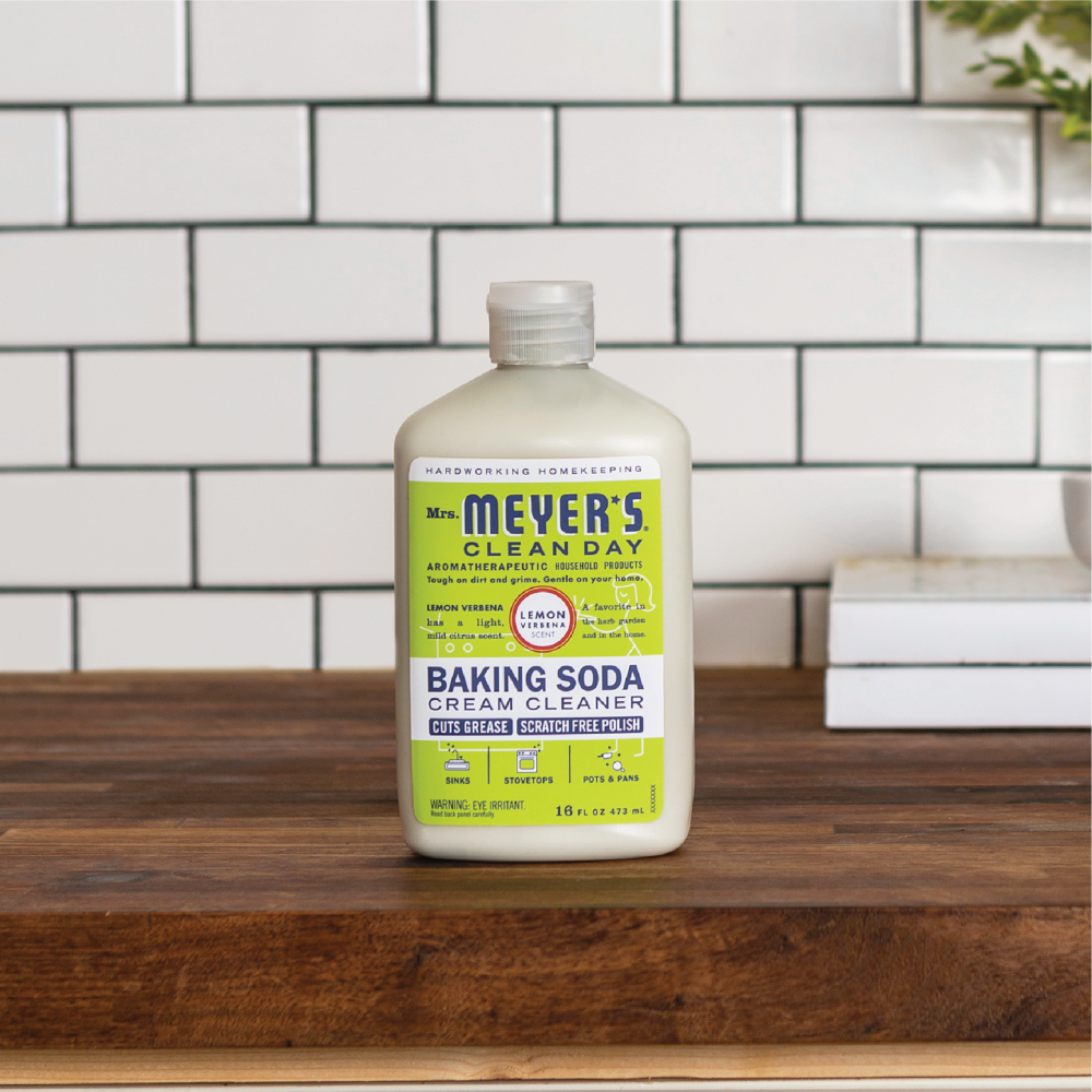 Lemon Verbena Baking Soda Cream Cleaner - 16 oz - View 6