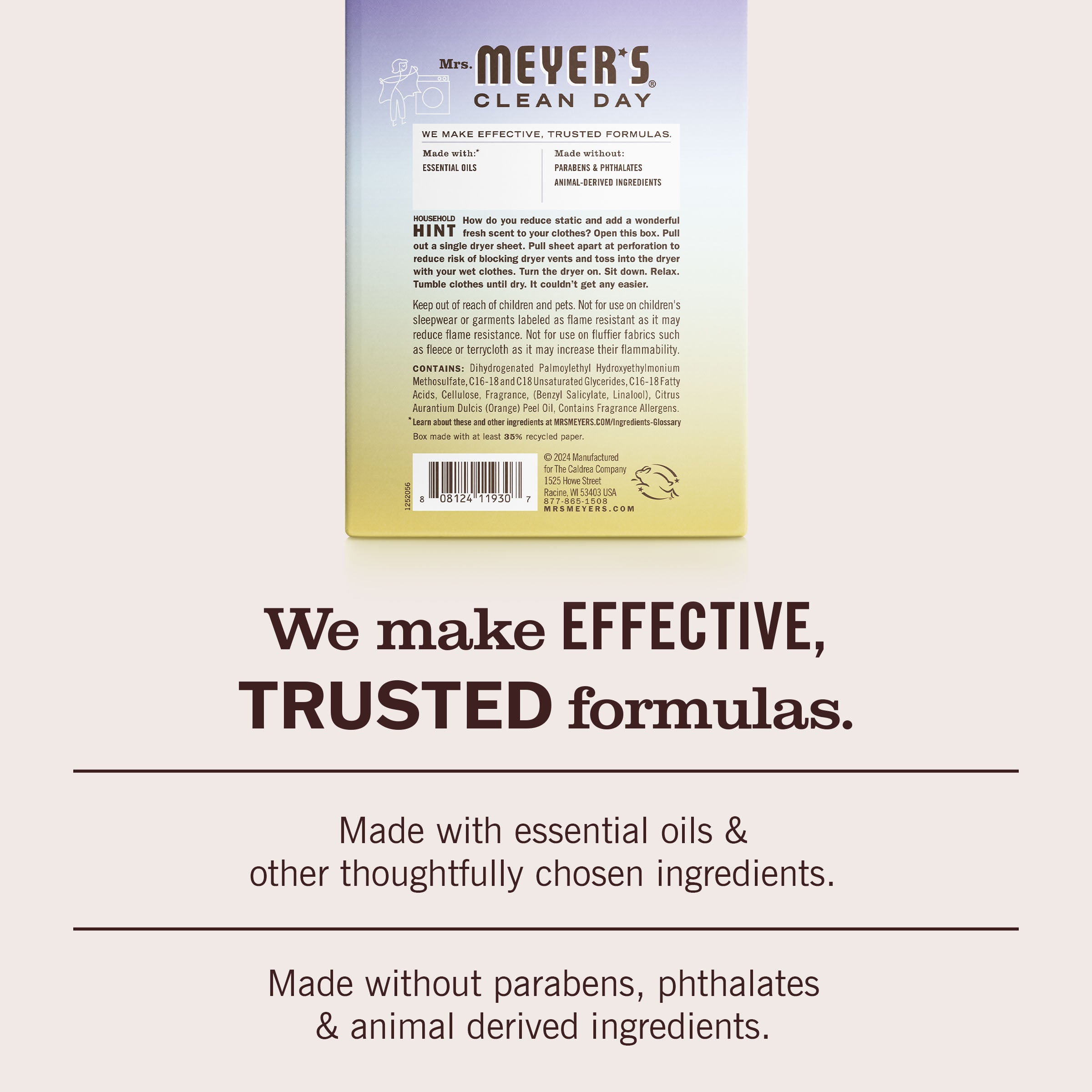 Compassion Flower Dryer Sheets - View 5