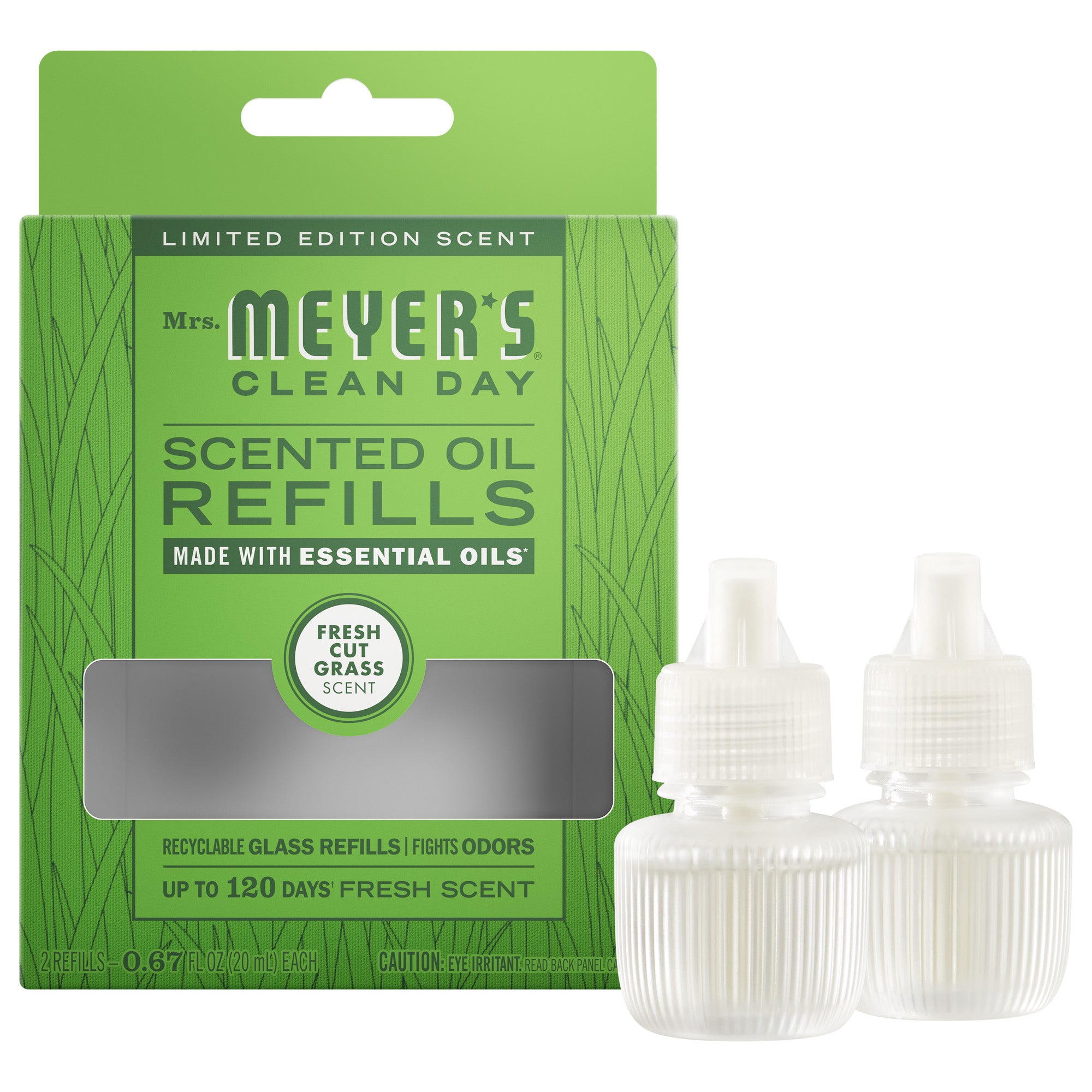Fresh Cut Grass Plug In Scented Oil Refill, 2-Pack - View 2