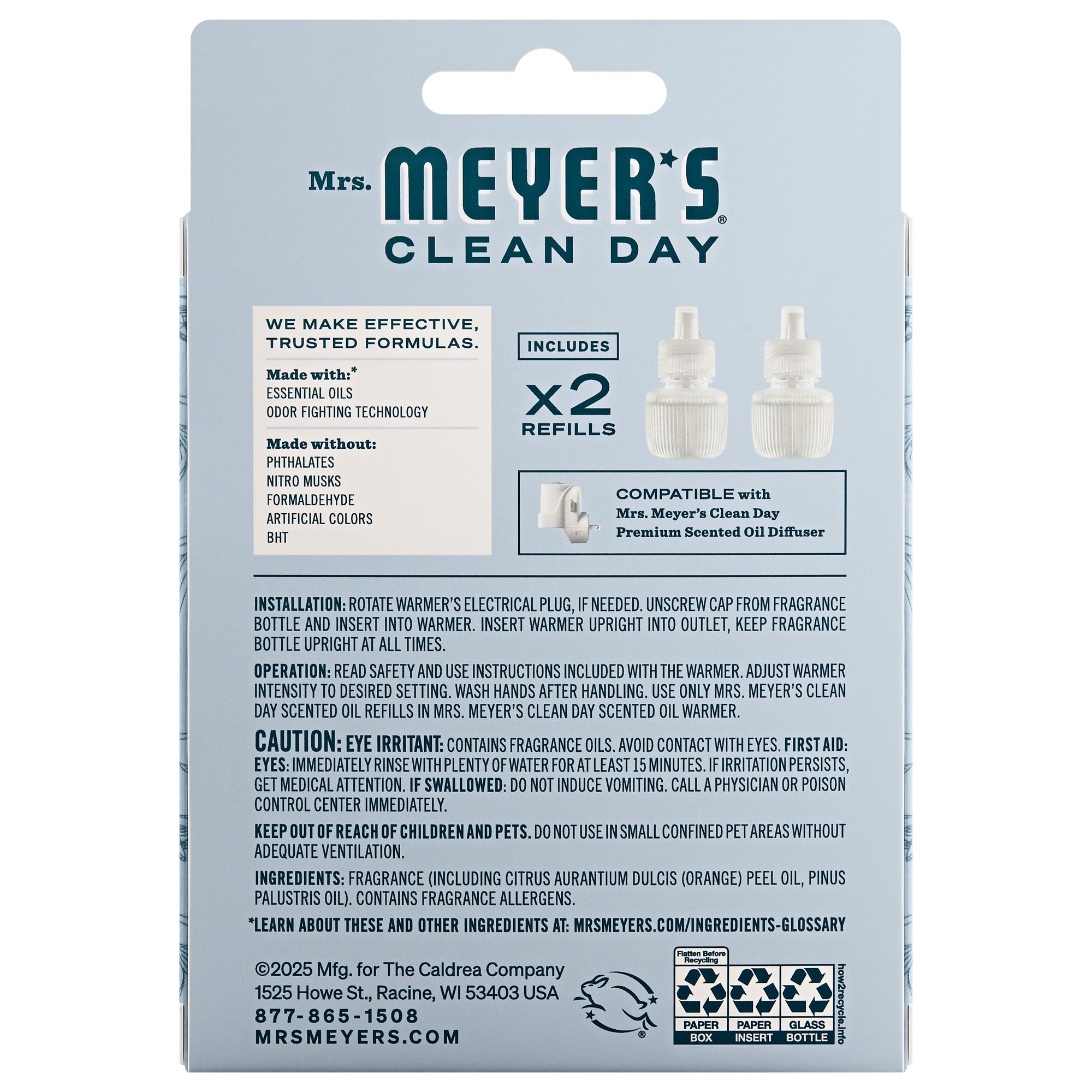 Snowdrop Plug In Scented Oil Refill, 2-Pack - View 2