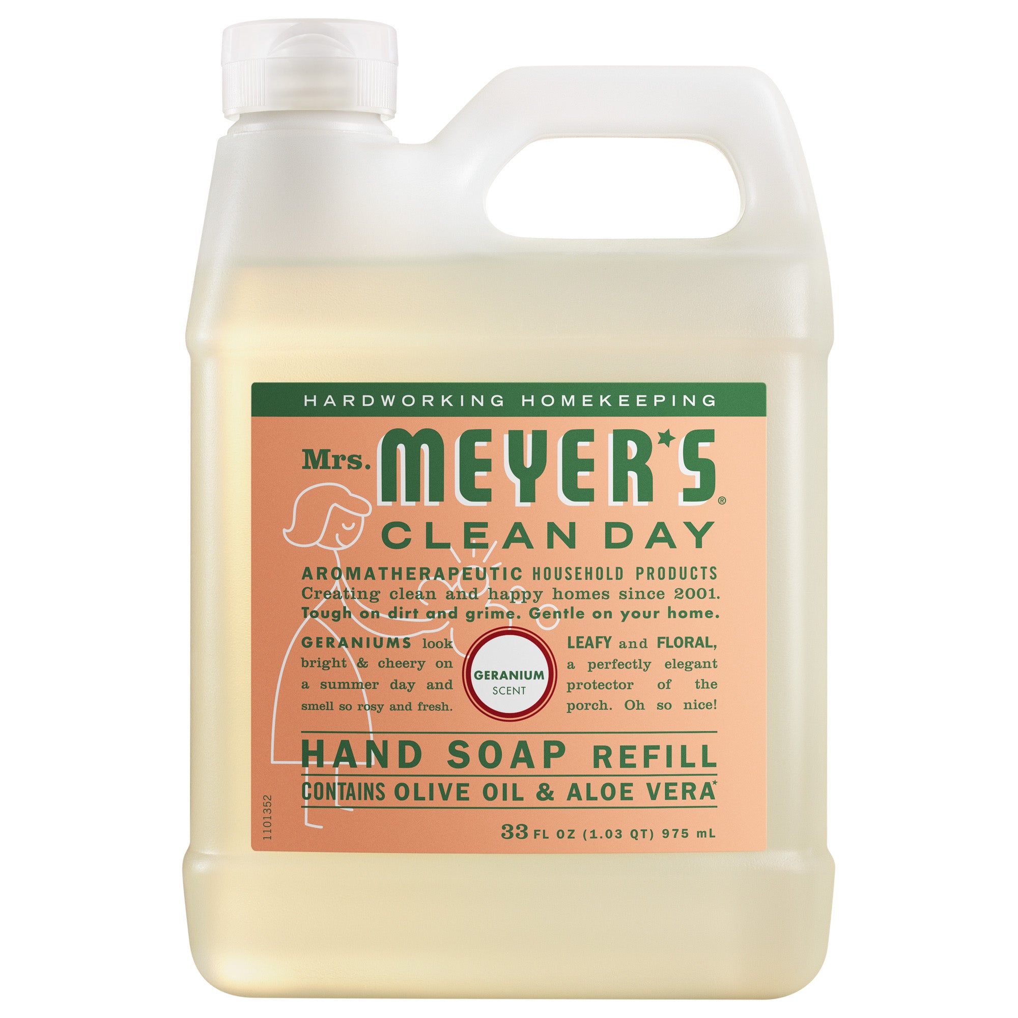 Geranium Liquid Hand Soap & Refill Set - View 4