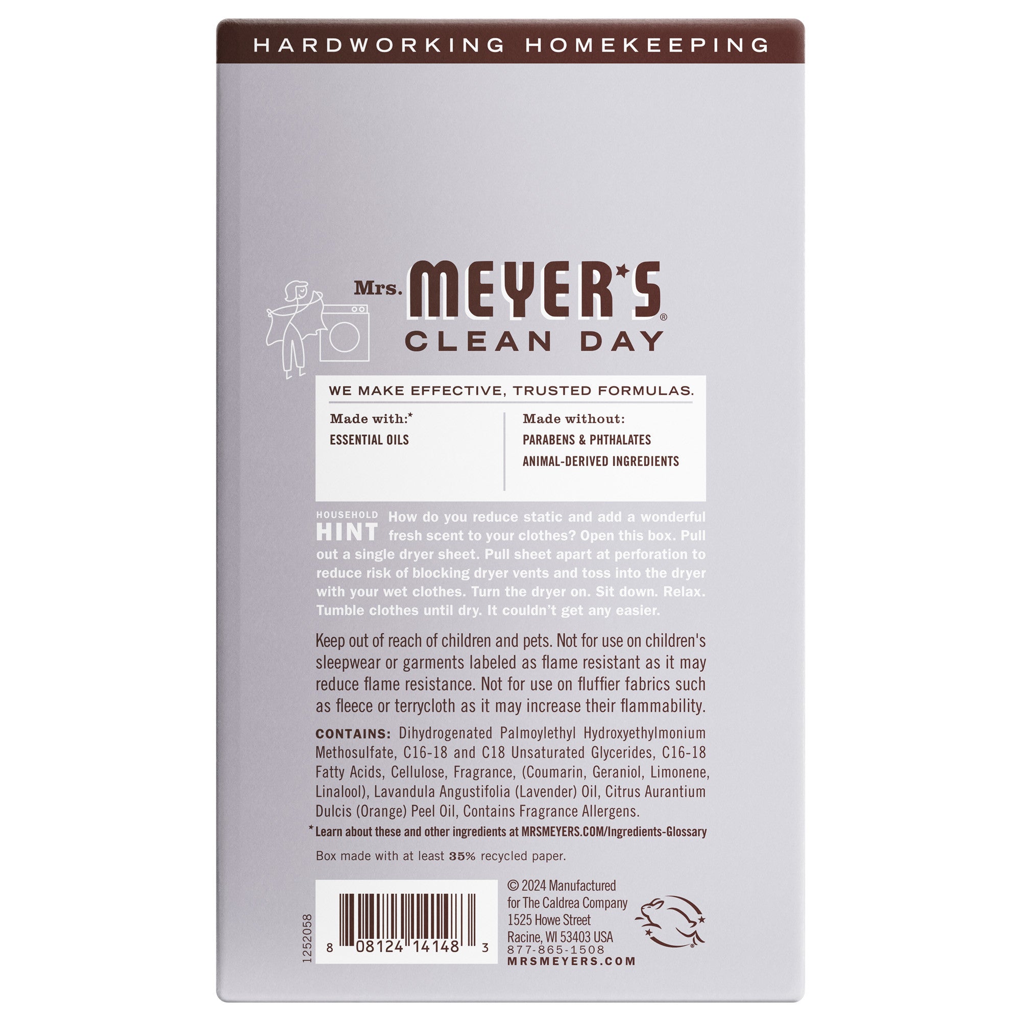 Lavender Dryer Sheets - View 2